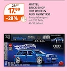 Brick Shop Hot Wheels Audi Avant RS2 von Mattel im aktuellen Müller Prospekt für 17,99 €