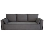 XXXLutz Möbelhäuser - SCHLAFSOFA Cord Anthrazit inkl. Zierkissen, Schlaffunktion Angebot im Prospekt SCHLAFSOFA Cord Anthrazit inkl. Zierkissen, Schlaffunktion bei XXXLutz Möbelhäuser im Prospekt "" für 449,00 €