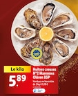 Huîtres creuses n°2 marennes oléron IGP en promo chez Lidl Mérignac à 5,89 €