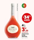 Promo Portugal Rosé Mateus à 3,20 € dans le catalogue Bi1 à Pontailler-sur-Saône
