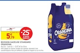 Boisson gazeuse standard - Orangina en promo chez Intermarché Boisson gazeuse standard - Orangina dans le catalogue Intermarché