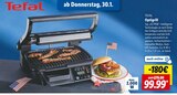 Optigrill Angebote von Tefal bei Lidl Regensburg für 99,99 €