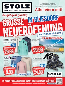 Fernseher im Kaufhaus Stolz Prospekt "STOLZ. Das Kaufhaus im Norden." mit 48 Seiten (Neumünster)