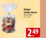 Hofgut Schoko-Sterne Angebote bei famila Nordost Gifhorn für 2,49 €