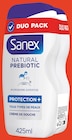 Crème de douche Natural Prebiotic Protection+ - Sanex dans le catalogue Intermarché