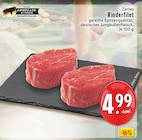 Zartes Rinderfilet Angebote von Deutsches Jungbullenfleisch bei E center Gütersloh für 4,99 €