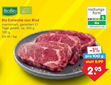 Aktuelles Bio Entrecôte vom Rind Angebot bei Netto Marken-Discount in Paderborn ab 2,95 €