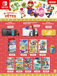 Offre Nintendo Switch dans le catalogue Auchan Hypermarché du moment à la page 62