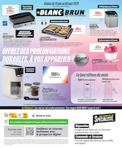 Promos Plancha Électrique dans le catalogue "OFFREZ DES PROLONGATIONS DURABLES, À VOS APPAREILS" de Blanc Brun Plancha Électrique en promo dans le catalogue Blanc Brun à la page 8