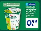 Naturjoghurt für 0,99 € bei ALDI SÜD im Angebot Naturjoghurt im aktuellen ALDI SÜD Prospekt