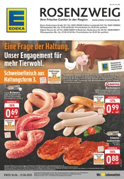 Aktueller EDEKA Supermarkt Prospekt in Niederzier und Umgebung, "Aktuelle Angebote" mit 24 Seiten, 16.06.2025 - 21.06.2025