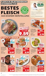 Spanferkel im Kaufland Prospekt Spanferkel im Kaufland Prospekt KNĂśLLER auf S. 33