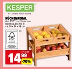 Küchenregal im Angebot bei Marktkauf in Ludwigsburg Küchenregal Angebote von Kesper bei Marktkauf Ludwigsburg für 14,99 €
