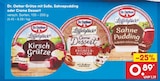 Grütze mit Soße, Sahnepudding oder Creme Dessert Angebote von Dr. Oetker bei Netto Marken-Discount Koblenz für 0,89 €