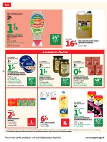 Promotion Bio dans le prospectus Auchan Hypermarché, valable du 21/07/2026 au 02/08/2026 Promo Bio dans le catalogue Auchan Hypermarché du moment à la page 16