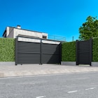 Portail aluminium coulissant "celtis" - Brico Dépôt à Créteil Portail aluminium coulissant "celtis" en promo chez Brico Dépôt Créteil à 949,00 €