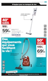 Aspirateur Sans Sac Angebote im Prospekt "LES BEAUX JOURS CONNECTÉS À VOS ENVIES !" von Carrefour Market auf Seite 7