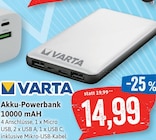 Akku-Powerbank 10000 mAH Angebote von VARTA bei Kaufhaus Stolz Wismar für 14,99 €