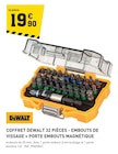 Coffret 32 pièces - embouts de vissage + porte embouts magnétique à Tout Faire dans Mercurey