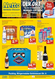 Netto Marken-Discount Prospekt "DER ORT, AN DEM DU IMMER AUSGEZEICHNETE PREISE FINDEST." mit  Seiten (Rotthalmünster)