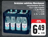 Aktuelles natürliches Mineralwasser Angebot bei E center in Chemnitz ab 6,49 €