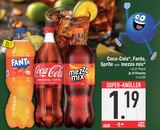 Coca-Cola, Fanta, Sprite oder mezzo mix Angebote von Coca-Cola bei E center Erding für 1,19 €