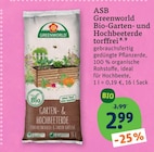 Aktuelles Bio-Garten- und Hochbeeterde torffrei Angebot bei tegut in Stuttgart ab 2,99 €