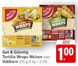 Aktuelle Brötchen Angebote bei EDEKA in Ulm Aktuelles Tortilla Wraps Weizen Angebot bei EDEKA in Ulm ab 1,00 €