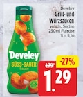 Grill- und Würzsaucen von Develey für 1,29 € bei EDEKA im Angebot Grill- und Würzsaucen von Develey im aktuellen EDEKA Prospekt