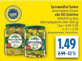 diska Seelingstädt - Gurken Angebot im Prospekt Gurken bei diska im Seelingstädt Prospekt für 1,49 €
