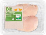 Frisches Putenschnitzel oder Hähnchen-Brustfilet Angebote von Einfach Bio bei REWE Weimar für 24,99 €