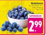 Heidelbeeren im aktuellen EDEKA Prospekt