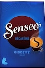 Dosette café Senseo DOSETTES SOUPLES DECAFEINE X40 - Senseo en promo chez Darty Villeneuve-d'Ascq à 4,63 €