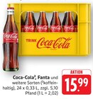 Aktuelle Coca Cola Angebote bei E center in Göppingen Aktuelles Coca-Cola Angebot bei E center in Göppingen ab 15,99 €