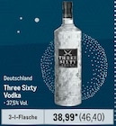 Vodka Angebote von Three Sixty bei Metro Bad Oeynhausen für 46,40 €