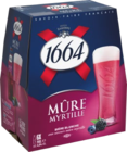 Bière mûre myrtille - 1664 - Lidl à Niort Bière mûre myrtille - 1664 en promo chez Lidl Niort à 5,10 €