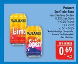Spezi Angebote von Paulaner bei Marktkauf Glauchau für 0,69 €
