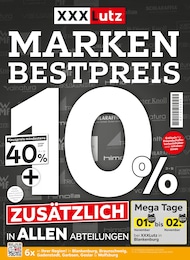 XXXLutz Möbelhäuser Prospekt: "MARKENBESTPREIS", 32 Seiten, 28.10.2024 - 10.11.2024