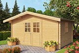 Blockbohlenhaus „Donau“ bei Hagebaumarkt im Brandenburg Prospekt für 1.499,00 €