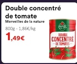 Promo Double concentré de tomate à 1,49 € dans le catalogue Hmarket à Saint-Maximin