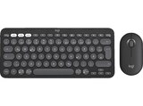 Tastatur Set im MediaMarkt Saturn Prospekt Pebble 2 Combo, Easy-Switch für Windows, macOS, iPadOS, Chrome, Tastatur & Maus Set, kabellos, Graphite von LOGITECH im aktuellen MediaMarkt Saturn Prospekt für 54,99 €