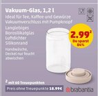 Vakuum-Glas Angebote von Brabantia bei Penny Flensburg für 2,99 €