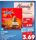 Torte Daim Schokoladen-Torte oder Schwedische Mandeltorte Angebote von ALMONDY bei Kaufland Hückelhoven für 3,69 €