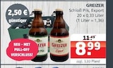 Schloß Pils. Export im Angebot bei Getränke Quelle WVG in Magdeburg Schloß Pils. Export Angebote von GREIZER bei Getränke Quelle WVG Magdeburg für 8,99 €