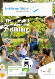 Sanitätshaus Winkler Prospekt für Frankenthal: "Fit und mobil durch den Frühling", 6 Seiten, 13.03.2025 - 31.05.2025