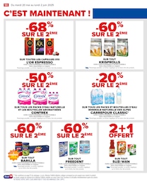 Prix et réduction Barilla dans le prospectus Carrefour en cours Offre Barilla dans le catalogue Carrefour du moment à la page 52