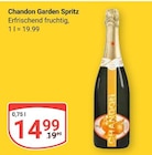 Garden Spritz im Angebot bei GLOBUS in Rodgau Garden Spritz Angebote von Chandon bei GLOBUS Rodgau für 14,99 €