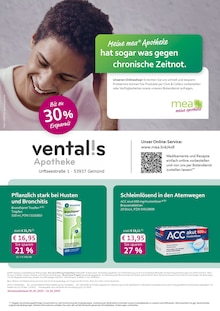 Aktueller mea - meine apotheke Prospekt "Unsere Januar-Angebote" Seite 1 von 4 Seiten für Schleiden