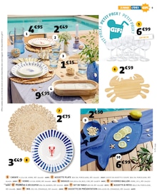 Promotion Assiette dans le prospectus Gifi, valable du 09/06/2026 au 17/06/2026 Promo Assiette dans le catalogue Gifi du moment à la page 5
