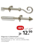 Aktuelle Gardinen Angebote bei ROLLER in Köln Aktuelles Stilgarnitur in Edelstahloptik Angebot bei ROLLER in Köln ab 12,99 €